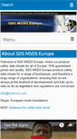 Mobile Screenshot of msds-eu.com